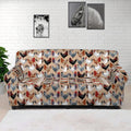 Chicken Painting Pattern Print Sofa Cover