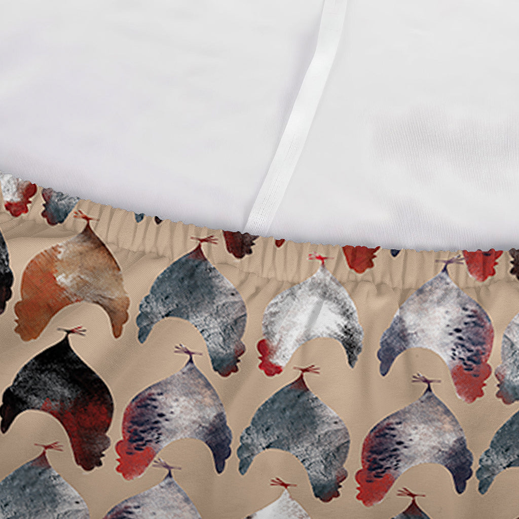 Chicken Painting Pattern Print Sofa Cover