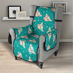 Chihuahua Puppy Pattern Print Armchair Protector