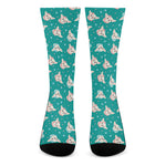 Chihuahua Puppy Pattern Print Crew Socks