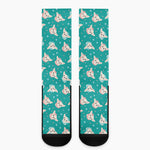 Chihuahua Puppy Pattern Print Crew Socks