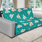 Chihuahua Puppy Pattern Print Futon Protector