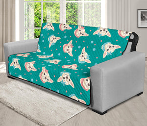 Chihuahua Puppy Pattern Print Futon Protector