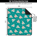 Chihuahua Puppy Pattern Print Futon Protector