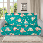 Chihuahua Puppy Pattern Print Futon Protector