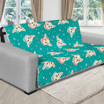 Chihuahua Puppy Pattern Print Futon Protector