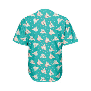 Chihuahua Puppy Pattern Print Men's Baseball Jersey