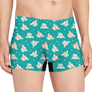 Chihuahua Puppy Pattern Print Men's Boxer Briefs