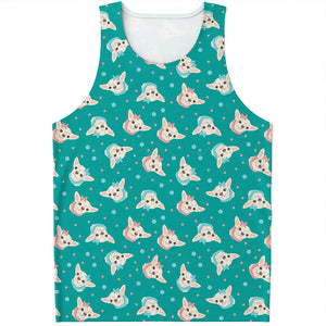 Chihuahua Puppy Pattern Print Men's Tank Top