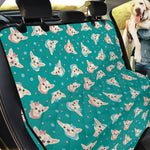 Chihuahua Puppy Pattern Print Pet Car Back Seat Cover