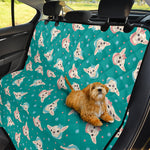 Chihuahua Puppy Pattern Print Pet Car Back Seat Cover