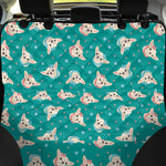 Chihuahua Puppy Pattern Print Pet Car Back Seat Cover