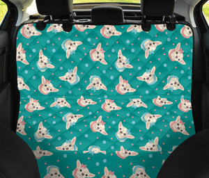 Chihuahua Puppy Pattern Print Pet Car Back Seat Cover