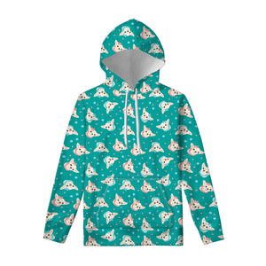 Chihuahua Puppy Pattern Print Pullover Hoodie