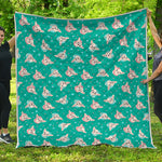 Chihuahua Puppy Pattern Print Quilt