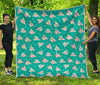 Chihuahua Puppy Pattern Print Quilt