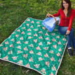 Chihuahua Puppy Pattern Print Quilt