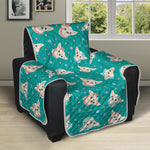 Chihuahua Puppy Pattern Print Recliner Protector