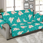 Chihuahua Puppy Pattern Print Sofa Protector