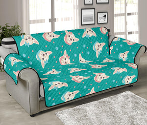 Chihuahua Puppy Pattern Print Sofa Protector