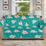 Chihuahua Puppy Pattern Print Sofa Protector