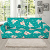 Chihuahua Puppy Pattern Print Sofa Slipcover