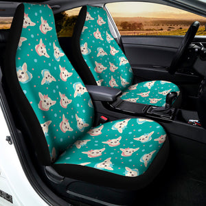 Chihuahua Puppy Pattern Print Universal Fit Car Seat Covers