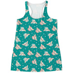 Chihuahua Puppy Pattern Print Women's Racerback Tank Top