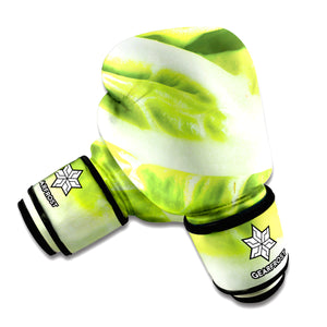 Chinese Cabbage Leaf Print Boxing Gloves