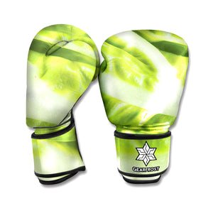 Chinese Cabbage Leaf Print Boxing Gloves