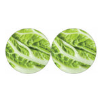 Chinese Cabbage Leaf Print Car Coasters