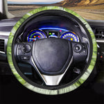 Chinese Cabbage Leaf Print Car Steering Wheel Cover