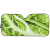 Chinese Cabbage Leaf Print Car Sun Shade