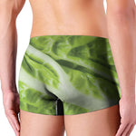 Chinese Cabbage Leaf Print Men's Boxer Briefs