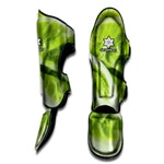 Chinese Cabbage Leaf Print Muay Thai Shin Guard