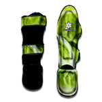Chinese Cabbage Leaf Print Muay Thai Shin Guard