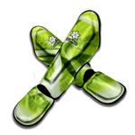 Chinese Cabbage Leaf Print Muay Thai Shin Guard