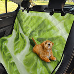 Chinese Cabbage Leaf Print Pet Car Back Seat Cover