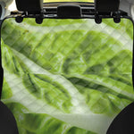 Chinese Cabbage Leaf Print Pet Car Back Seat Cover