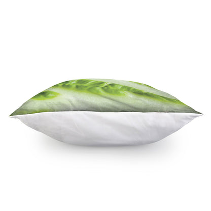 Chinese Cabbage Leaf Print Pillow Cover