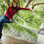 Chinese Cabbage Leaf Print Quilt