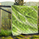 Chinese Cabbage Leaf Print Quilt
