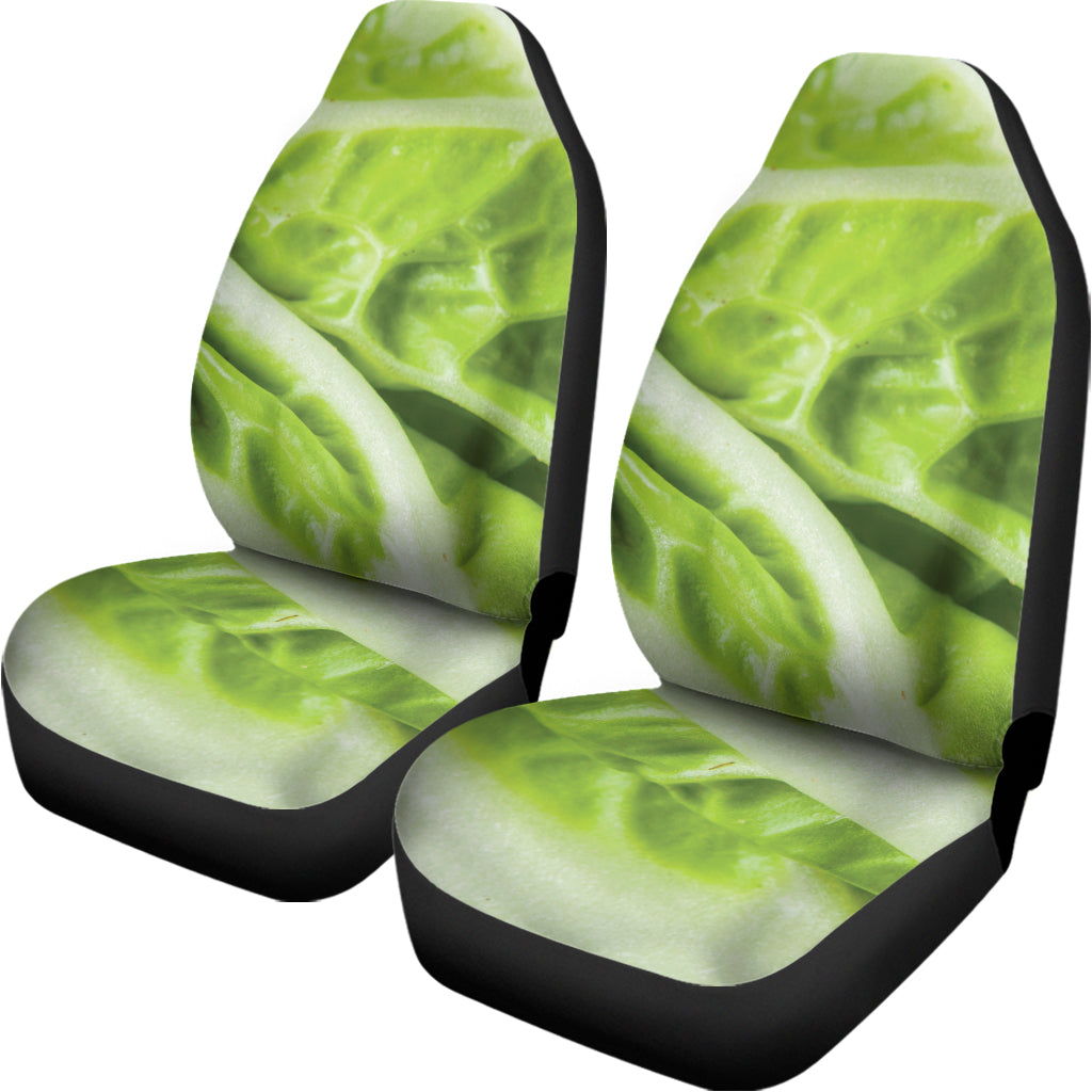 Chinese Cabbage Leaf Print Universal Fit Car Seat Covers