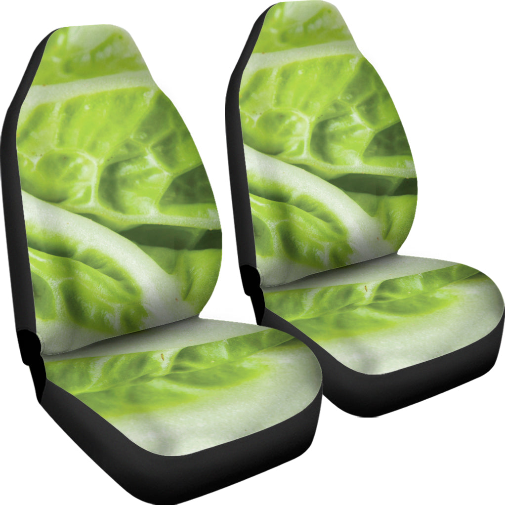 Chinese Cabbage Leaf Print Universal Fit Car Seat Covers