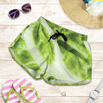 Chinese Cabbage Leaf Print Women's Shorts
