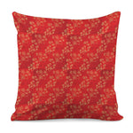Chinese Cherry Blossom Pattern Print Pillow Cover