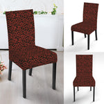 Chinese Cloud Pattern Print Dining Chair Slipcover