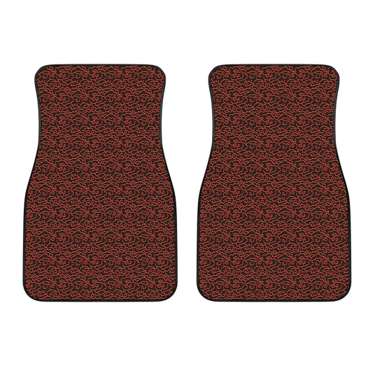 Chinese Cloud Pattern Print Front Car Floor Mats
