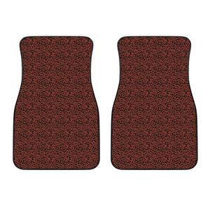 Chinese Cloud Pattern Print Front Car Floor Mats