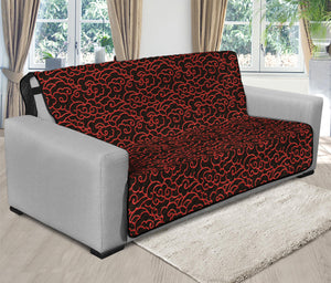 Chinese Cloud Pattern Print Futon Protector